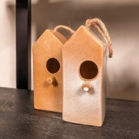Home Society, Vogelhuisjes, Keramieke vogelhuisjes, cadeau voor haar, cadeau voor hem