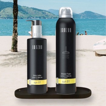 Janzen zomerse giftset met bodylotion en showerfoam Sun 81